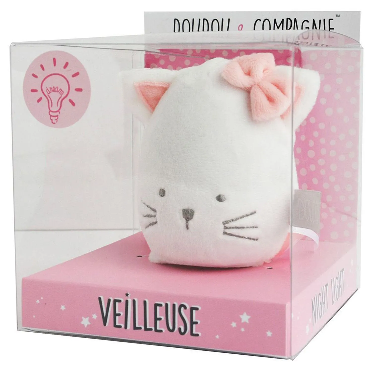 Histoire d'Ours Doudous Nightlight - Cat
