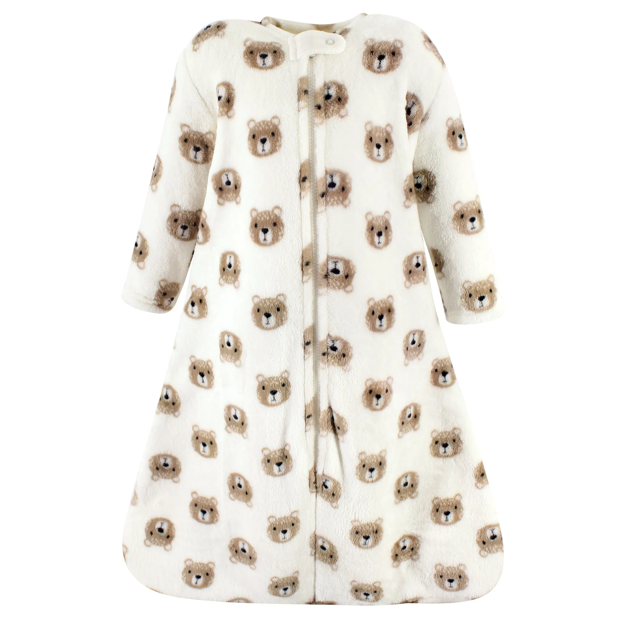 Hudson Baby Plush Sleeping Bag, Sack, Blanket, Long-Sleeve Bear