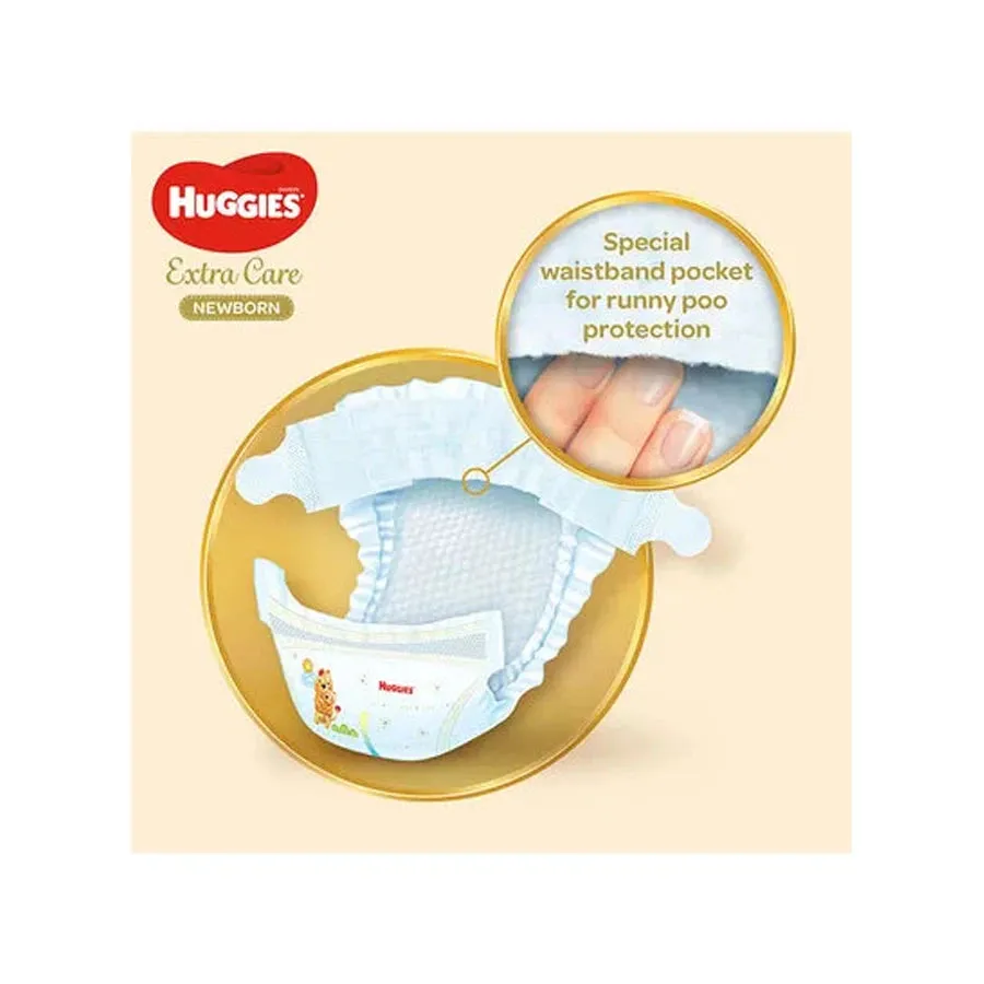 Huggies New Born Jumbo 64's (Size 1)