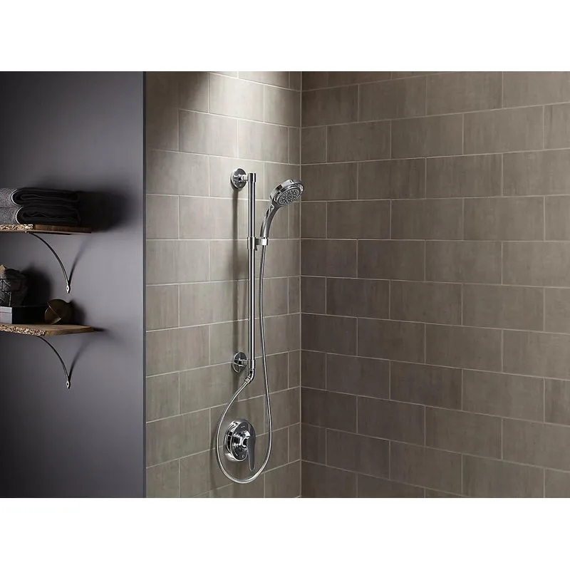 HydroRail-H Shower Column in Polished Chrome