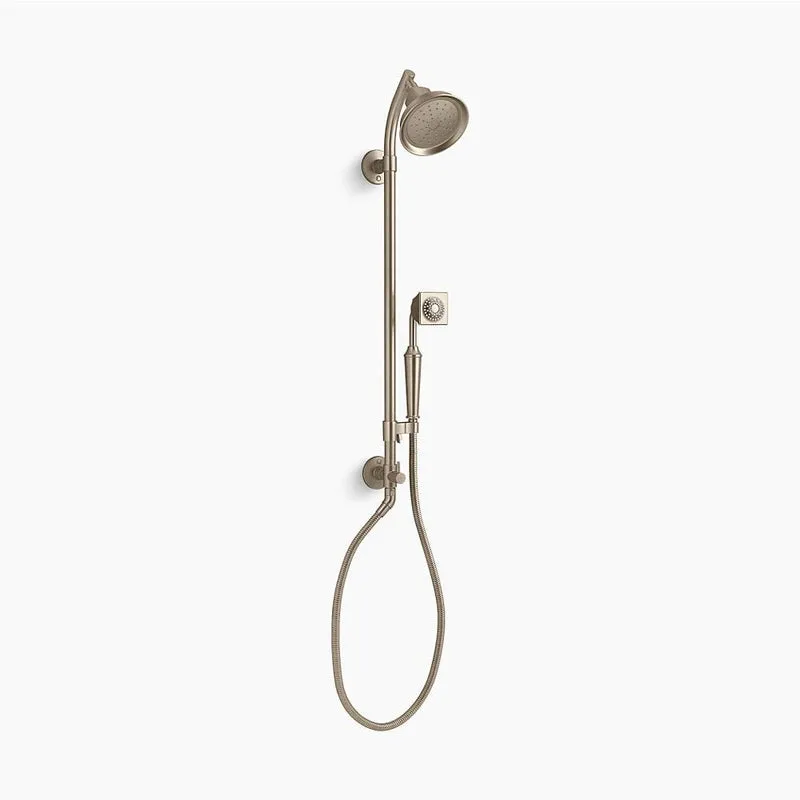 HydroRail-S Bath & Shower Column in Polished Chrome