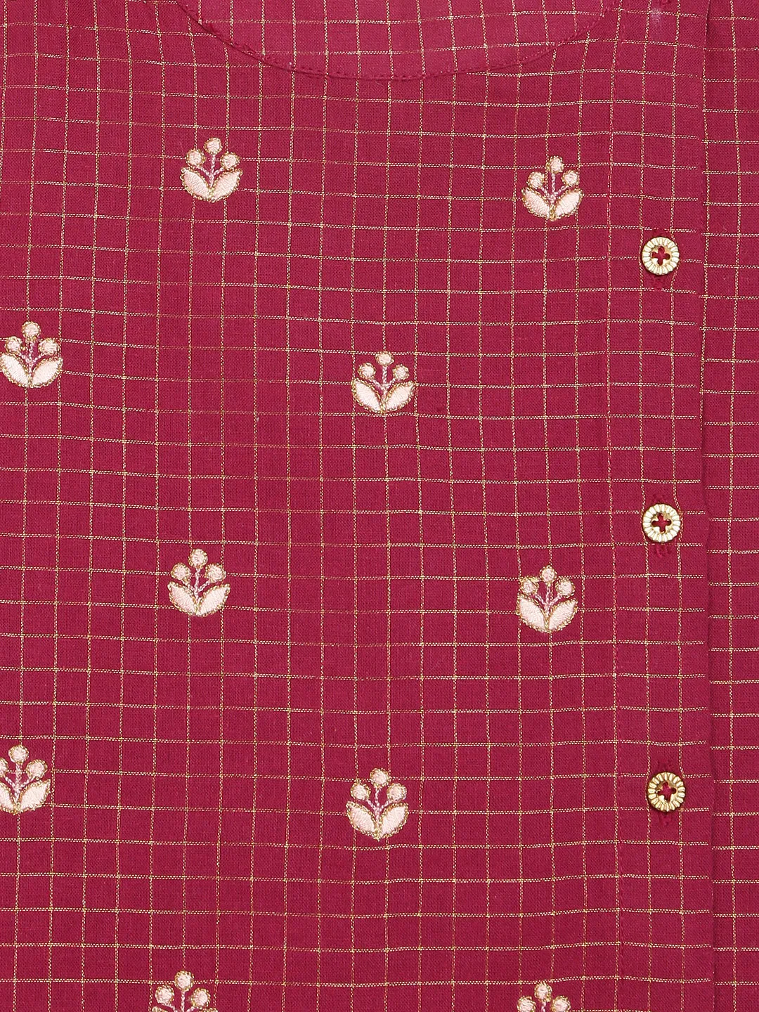 Imli ka Buta Dhoti Set - Purple