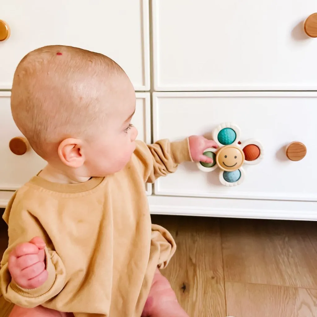 Itzy Pop & Whirl™ Fidget Spinner Travel & Bath Toy
