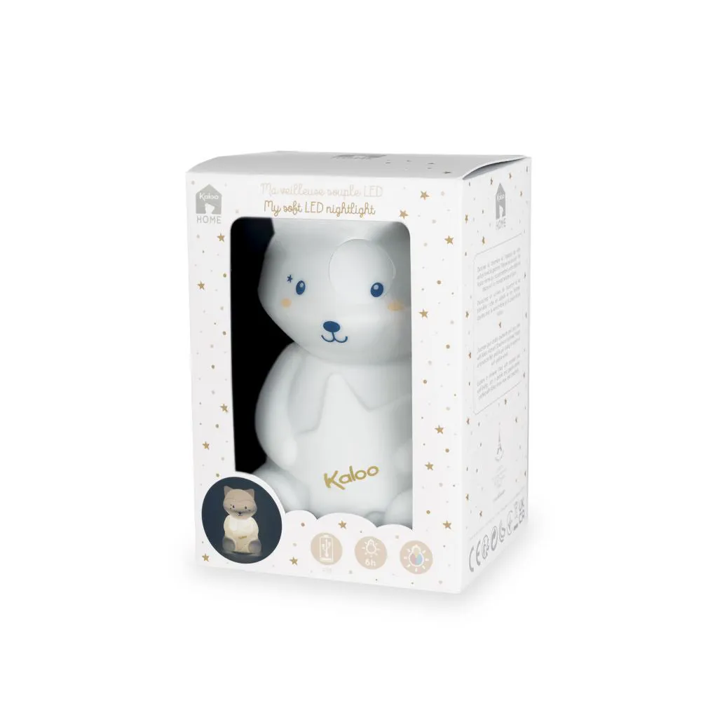 Kaloo My Soft Led Nightlight - Raccoon