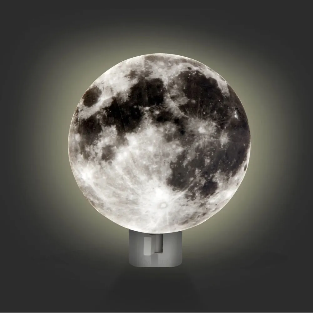 Kikkerland Night Light Moon