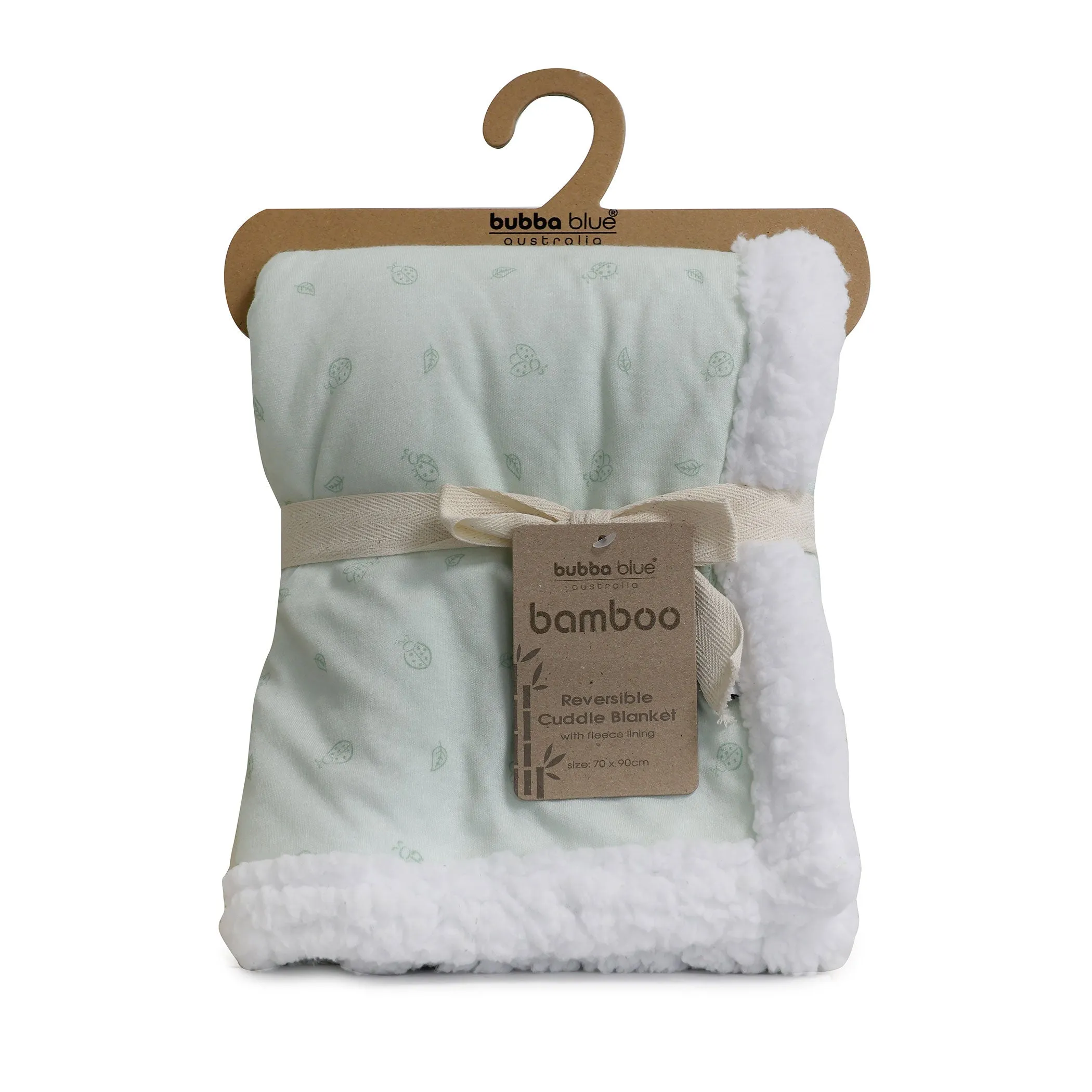 Little Bug Bamboo Reversible Cuddle Blanket