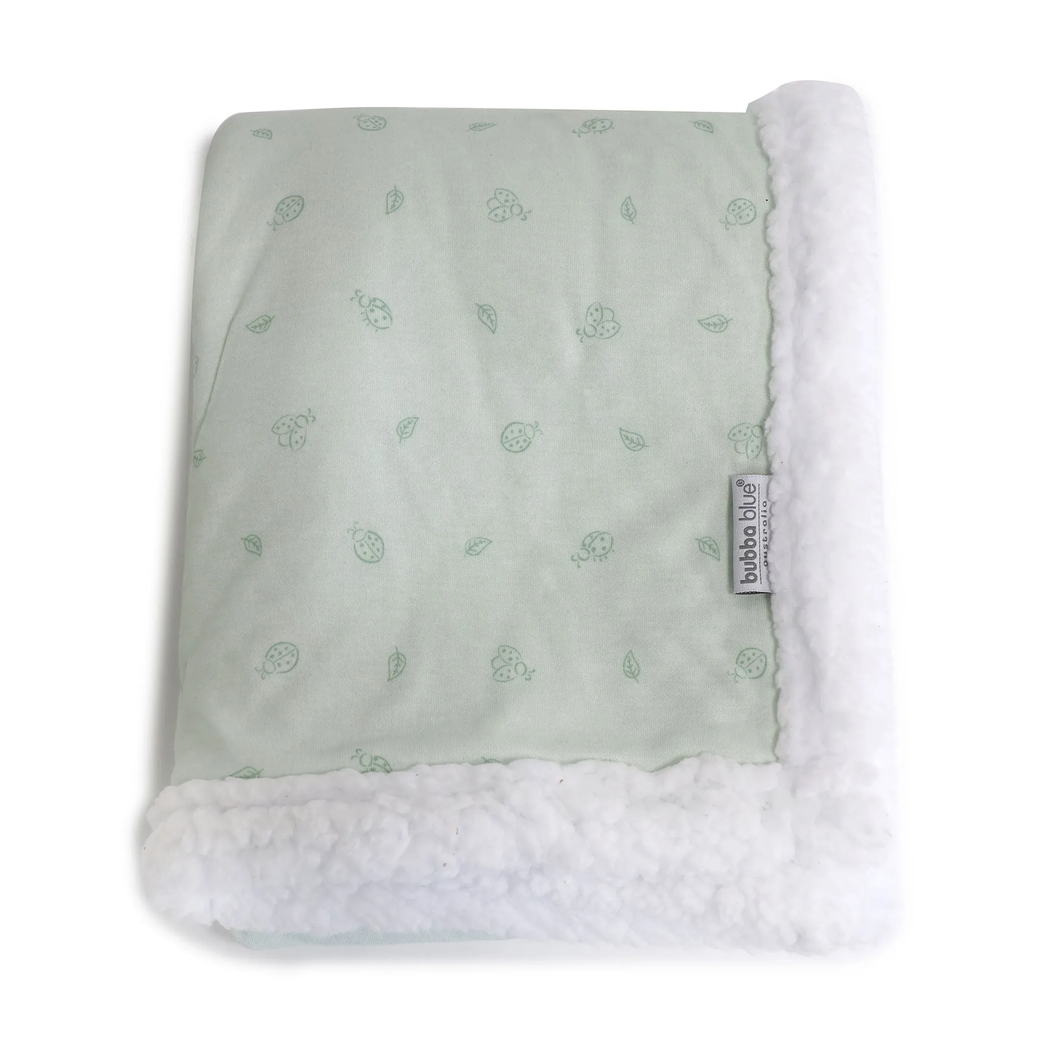 Little Bug Bamboo Reversible Cuddle Blanket