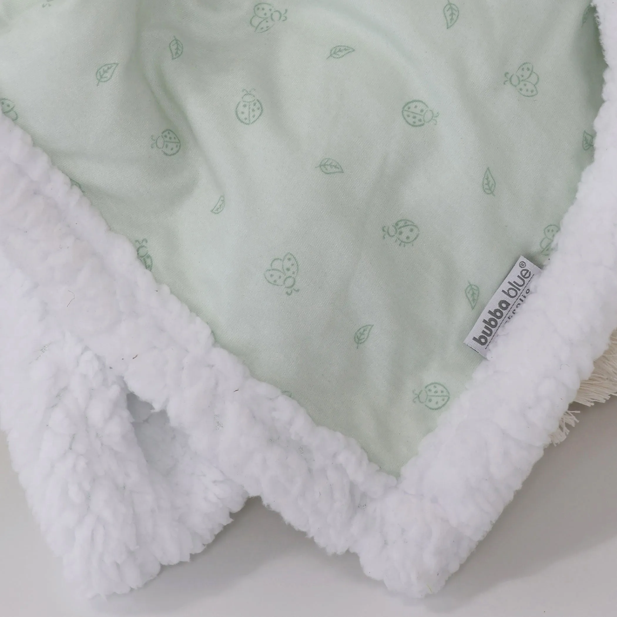 Little Bug Bamboo Reversible Cuddle Blanket