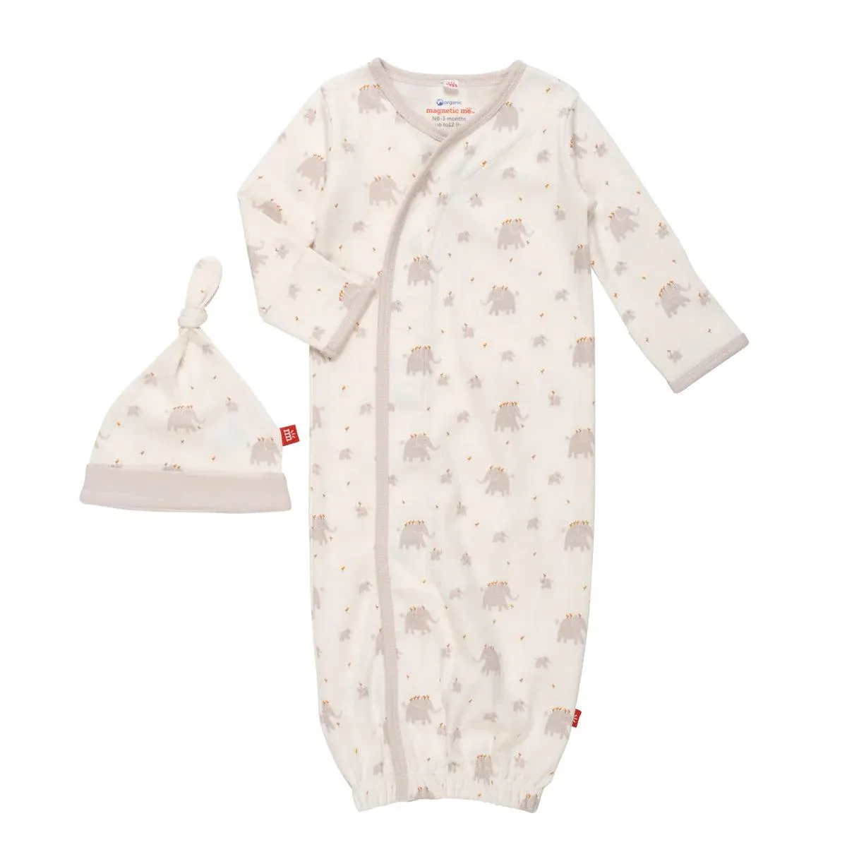 Little Peanut Gown With Hat Set