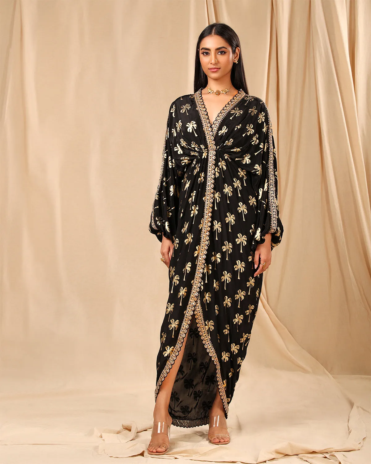 Maternity Black Coco Kaftan