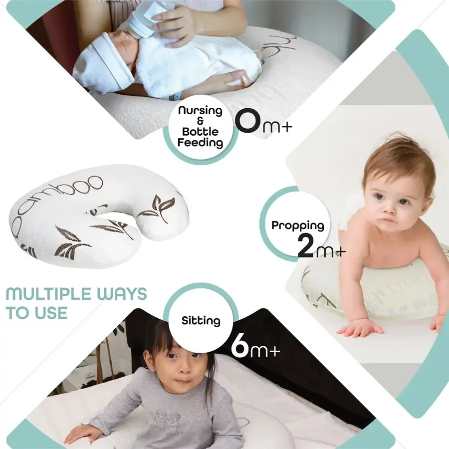 Moon Feeding Pillow With Bamboo Rayon