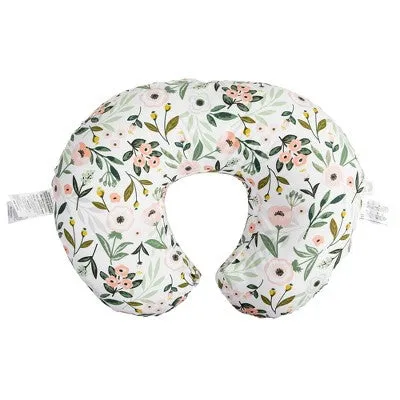 New - Boppy Original Feeding and Infant Support Pillow - Pink Garden