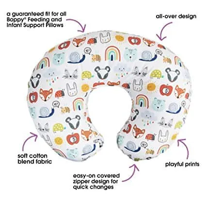 Nursing Pillow with Cover | Cotton Blend Fabric