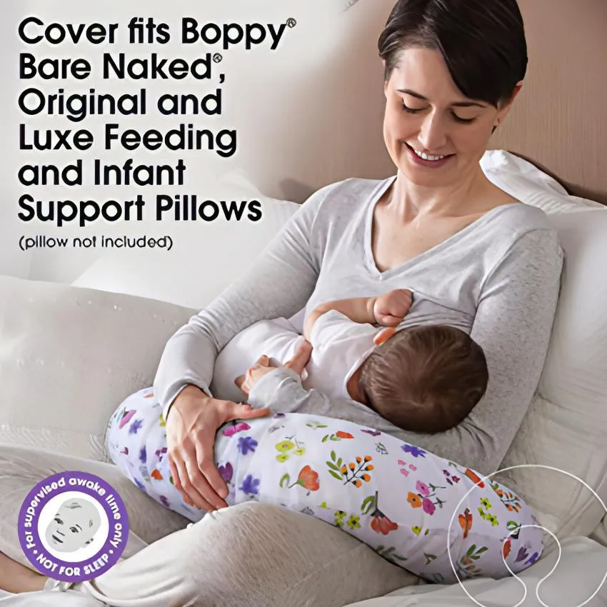 Nursing Pillow with Cover | Cotton Blend Fabric