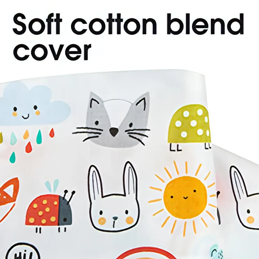 Nursing Pillow with Cover | Cotton Blend Fabric