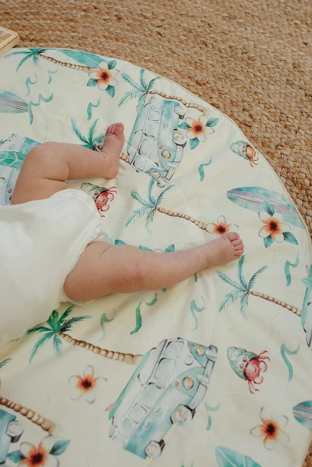 On the Road Again Baby Play Mat