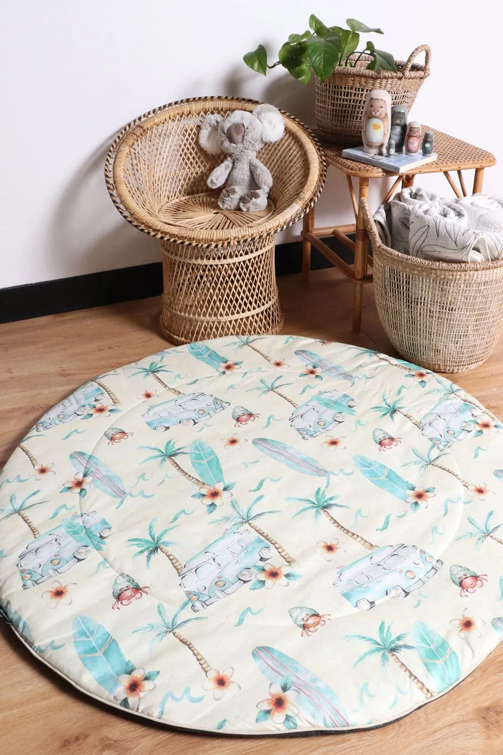 On the Road Again Baby Play Mat