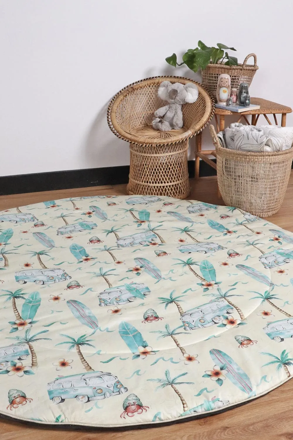 On the Road Again Baby Play Mat