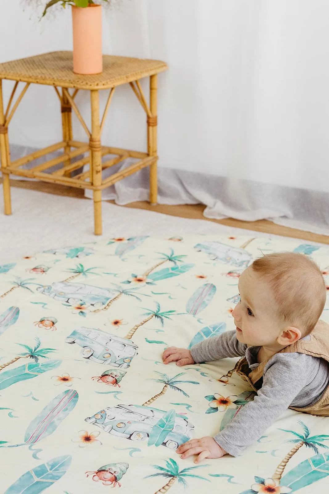 On the Road Again Baby Play Mat