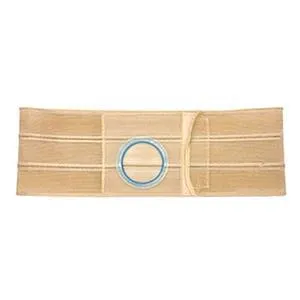 Original Flat Panel 6" Beige Support Belt Right Side, 3-1/8" Opening Placed 1" From Bottom, Waist 41"-46", X-Large, Regular Elastic