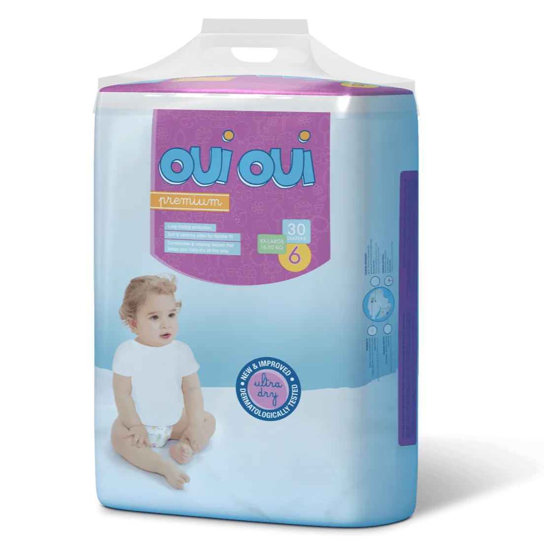 Oui Oui N.6 (16-30Kg) 32Pcs