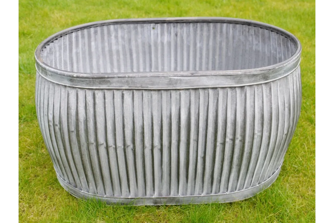 Oval Galvanised dolly tubs - 3 Sizes
