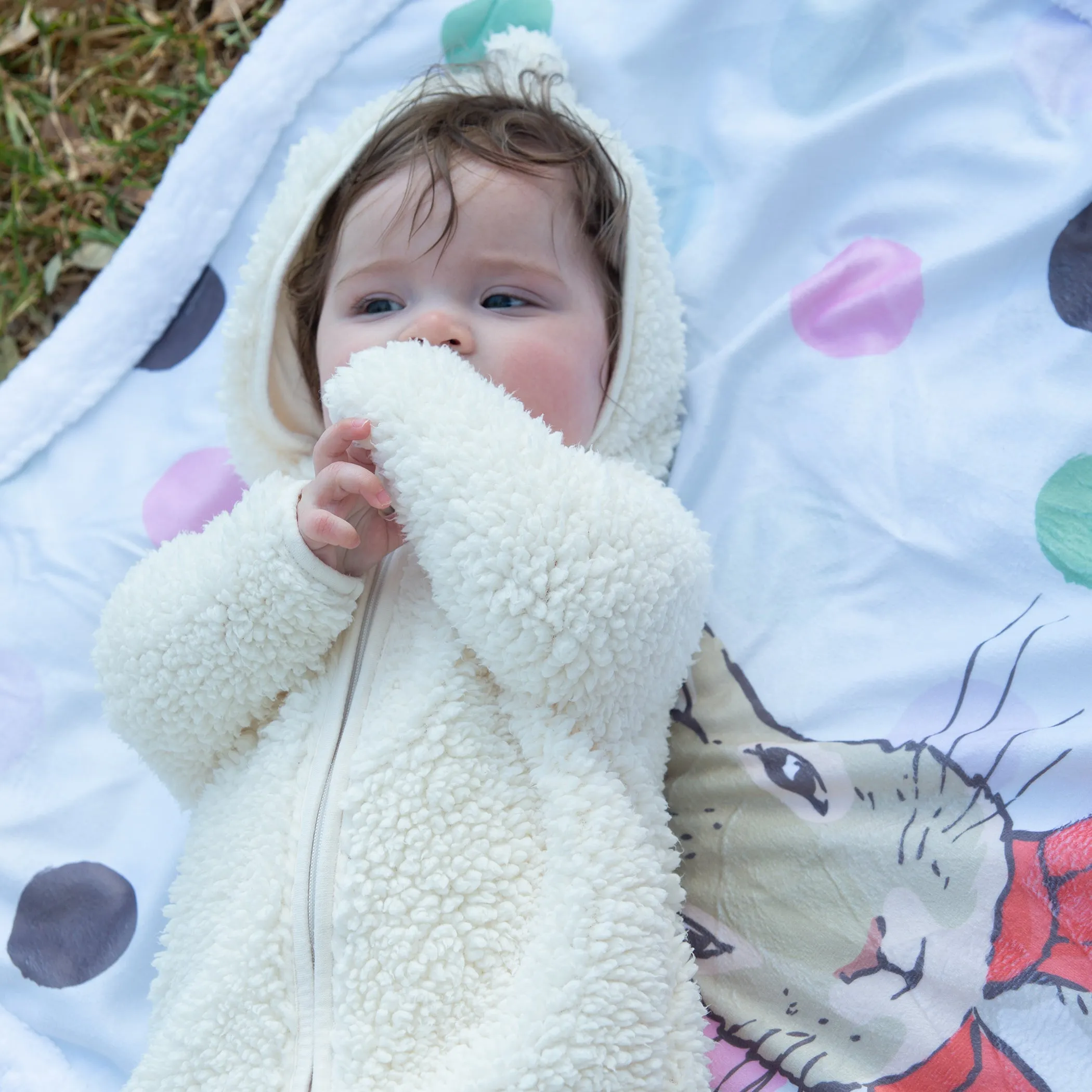 Peter Rabbit 'New Adventure' Reversible Fleece Cuddle Blanket - Pink