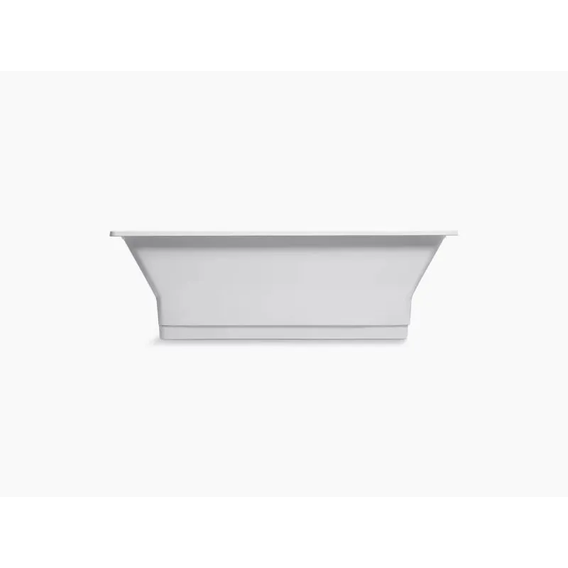 Reve 66.94" x 31.5" x 22.06" Freestanding Bathtub in White