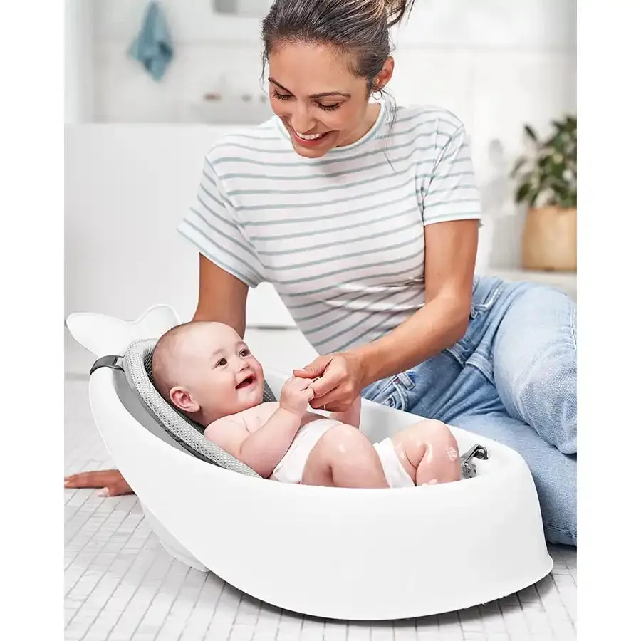 Skip Hop Moby Smart Sling 3-Stage Tub (White)