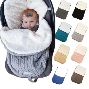 Stroller Super Soft Warm Swaddle Wrap for Infant Boys Girls