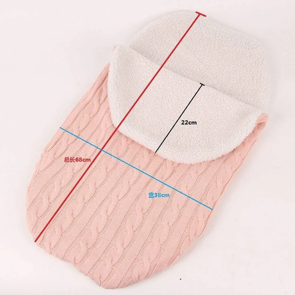 Stroller Super Soft Warm Swaddle Wrap for Infant Boys Girls
