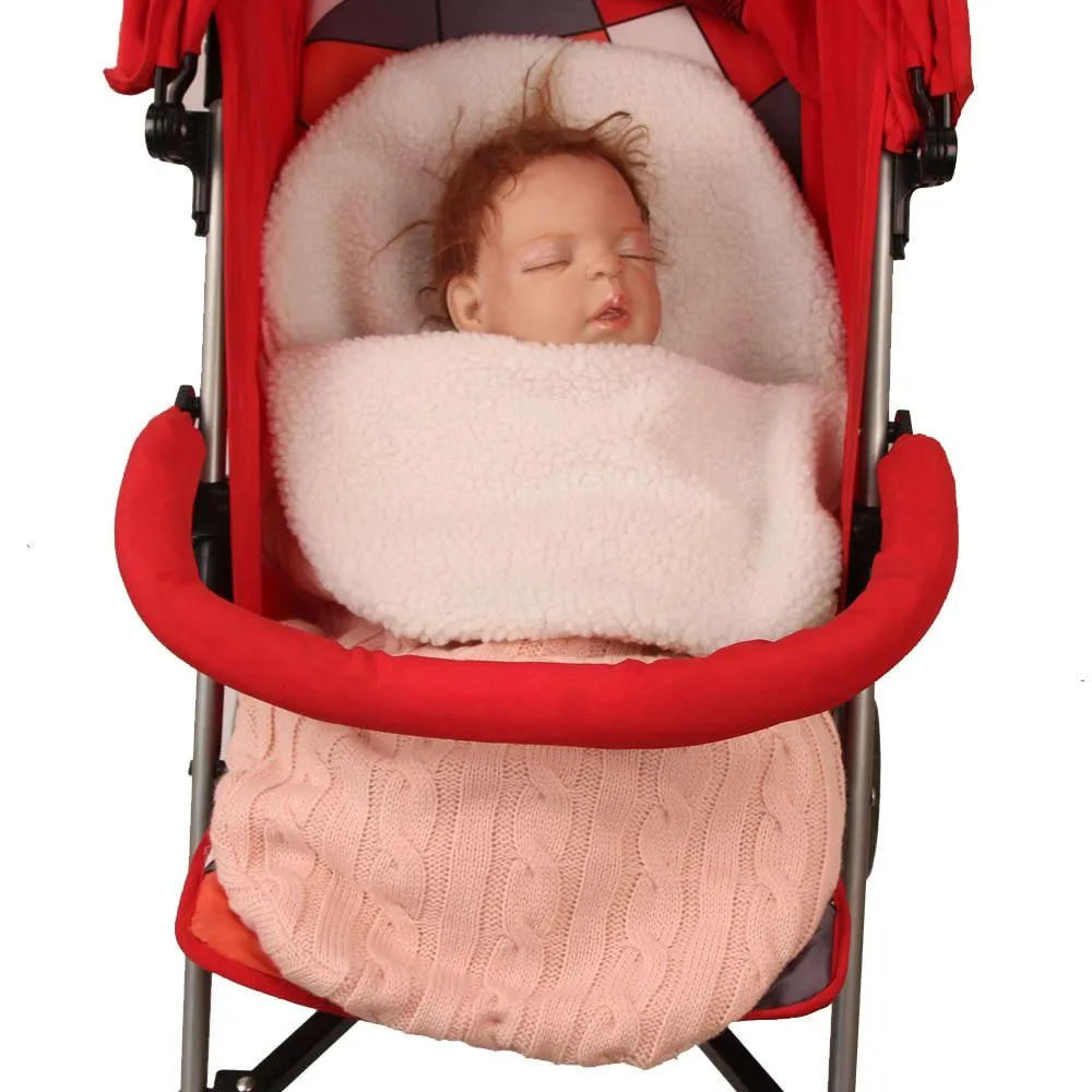 Stroller Super Soft Warm Swaddle Wrap for Infant Boys Girls