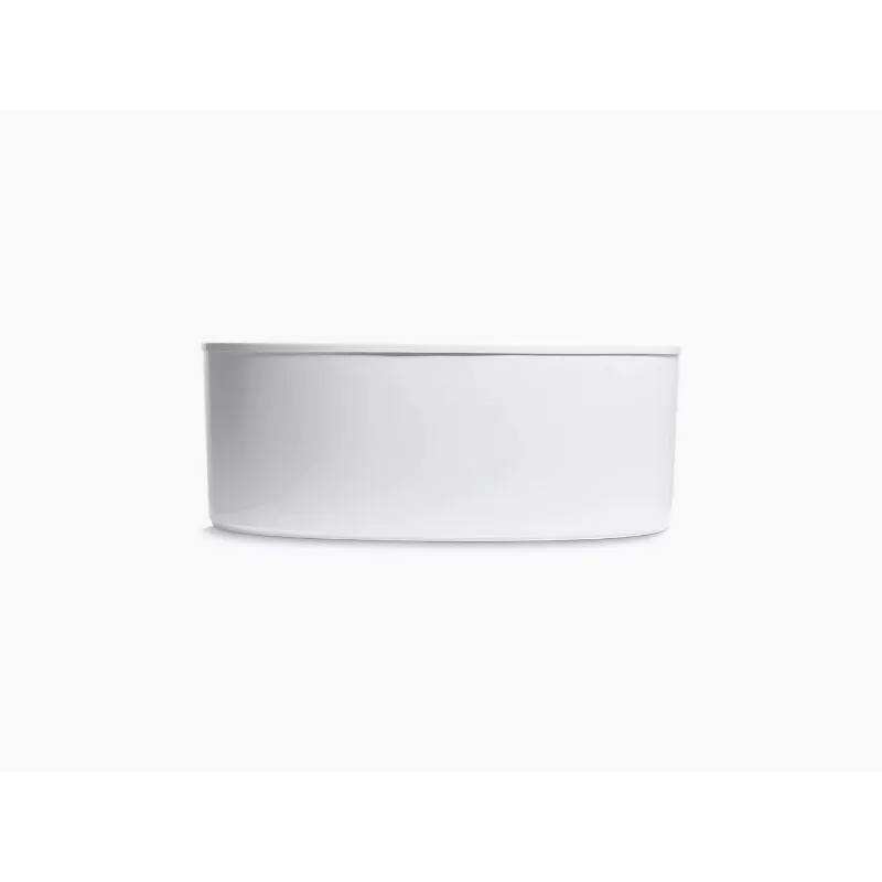 Sunstruck 65.5" x 36" x 24.5" Freestanding Bathtub in White
