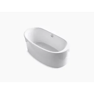 Sunstruck 65.5" x 36" x 24.5" Freestanding Bathtub in White
