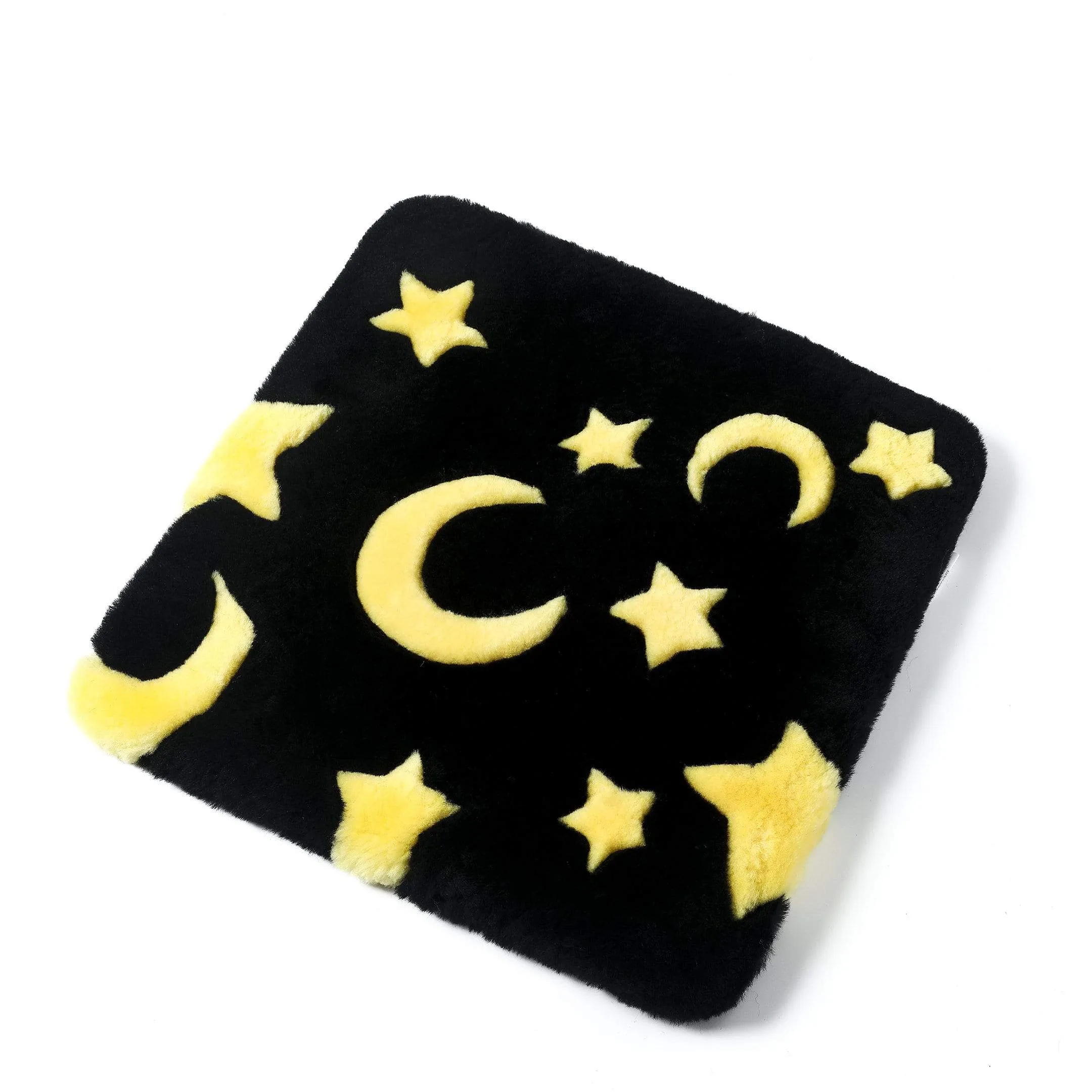 TARRAMARRA Kids Koala/Star Moon/Rocket/Chessboard/Kangaroo Graphic Pattern Wool Cushion