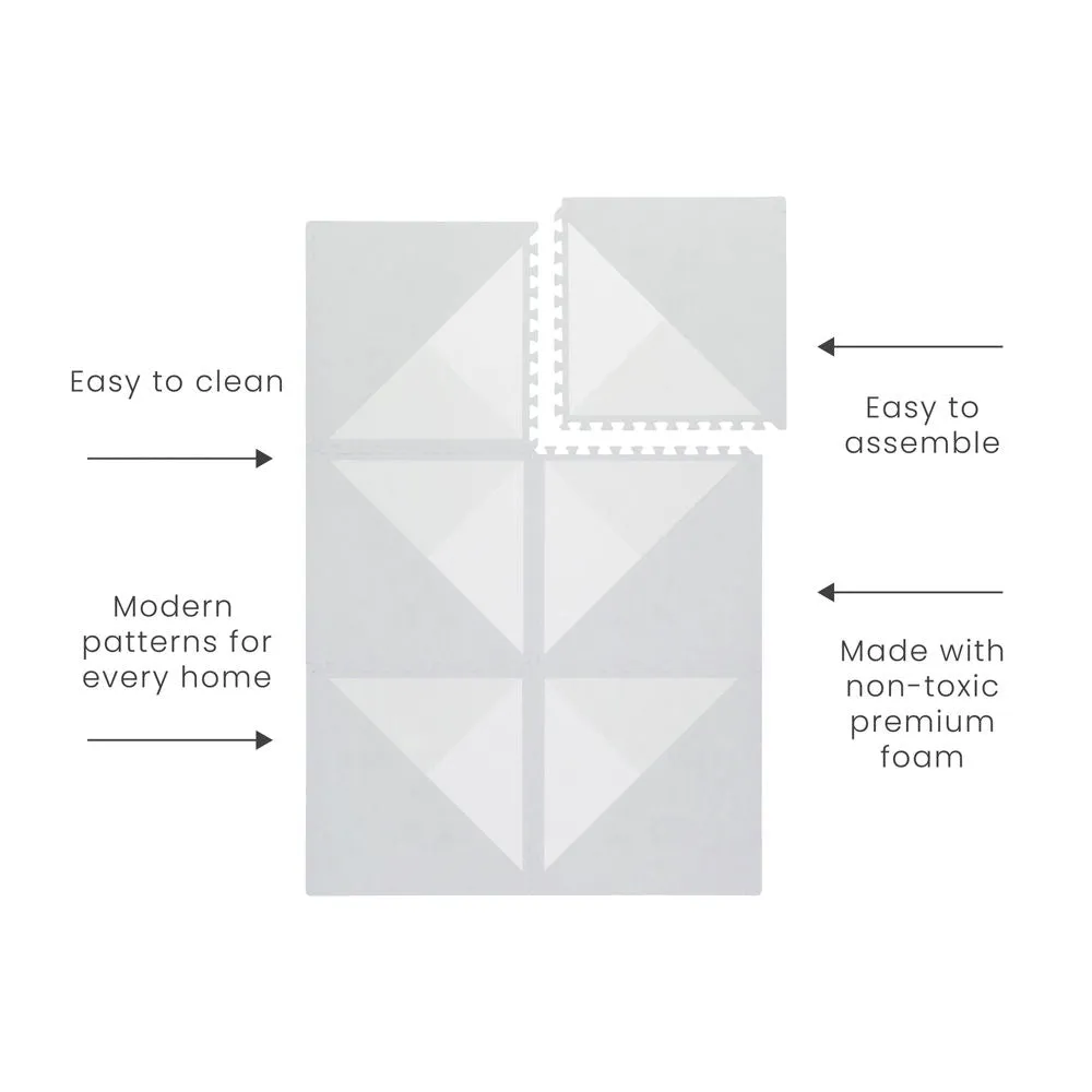 Toddlekind Premium Puzzle Playmat - Soft Storm