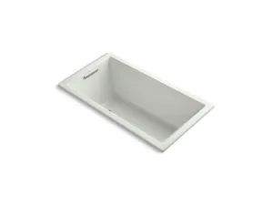 Underscore Rectangle 63.13" Acrylic Drop-In Bathtub in Dune