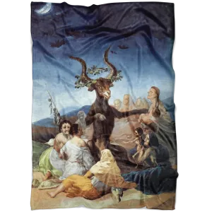 Witches Sabbat by Goya Fleece Blanket