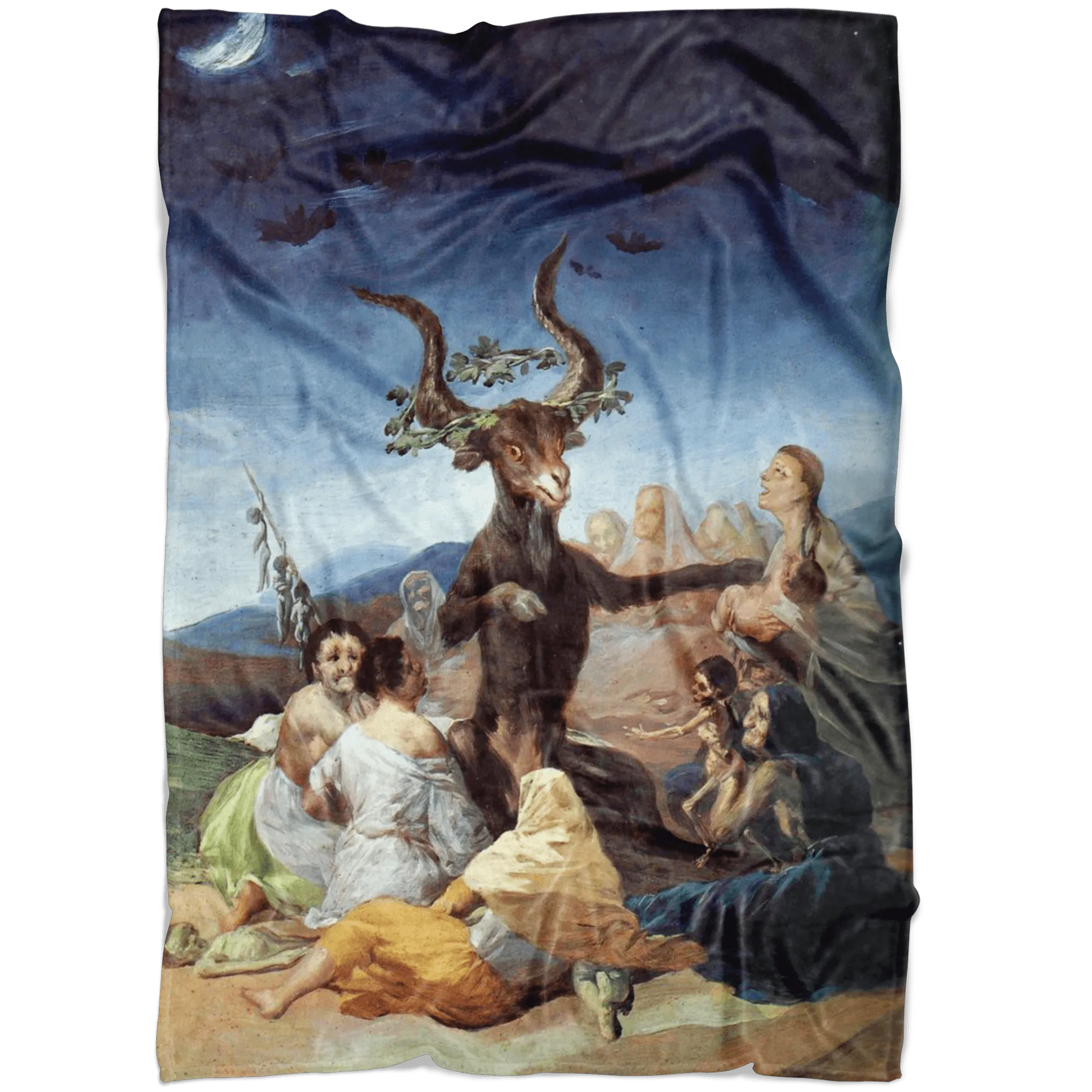 Witches Sabbat by Goya Fleece Blanket